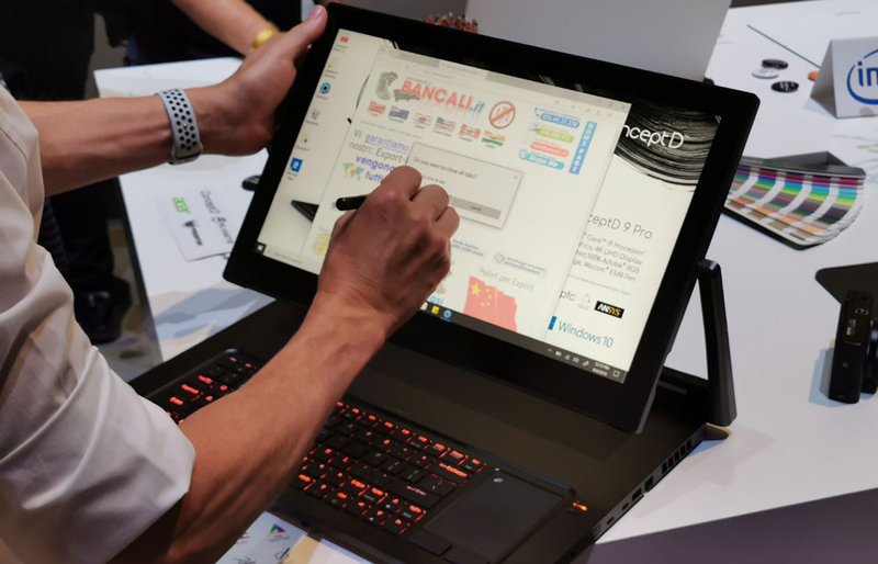 Illustration for article titled El último laptop profesional de Acer es una completa locura, pero necesitamos más locuras como esta